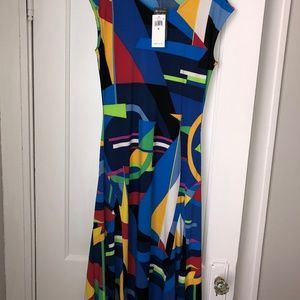 Never worn Lauren A line sleeveless dress size M